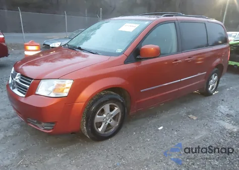 2008 Dodge Grand Caravan Sxt from USA, damaged, VIN 2D8HN54P28R821015